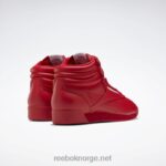 vektor rød/ftwr hvit 2X42N94 Reebok freestyle hi damesko - Bilde 5
