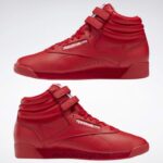 vektor rød/ftwr hvit 2X42N94 Reebok freestyle hi damesko - Bilde 10