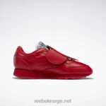 vektor rød/kjerne svart 2X42N486 Reebok eames klassiske skinnsko - Bilde 2