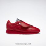 vektor rød/kjerne svart 2X42N486 Reebok eames klassiske skinnsko