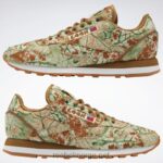 villbrun/lys oker/lysegul 2X42N72 Reebok klassiske lqqk-sko i skinn - Bilde 9